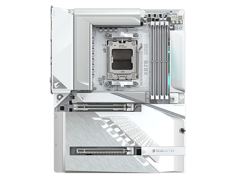 Gigabyte Mainboard X870 AORUS STEALTH ICE