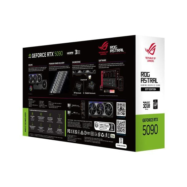 ASUS ROG Grafikkarte ROG Astral GeForce RTX 5090 32GB