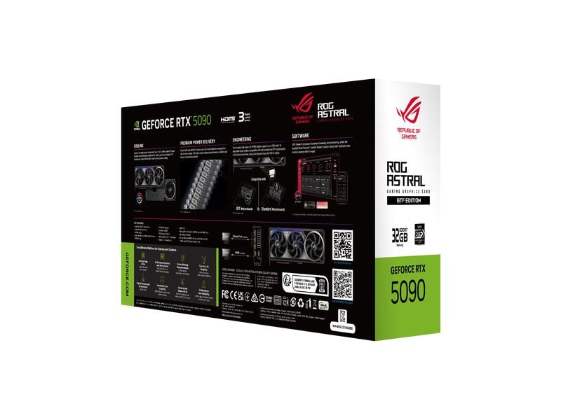ASUS ROG Grafikkarte ROG Astral GeForce RTX 5090 32GB