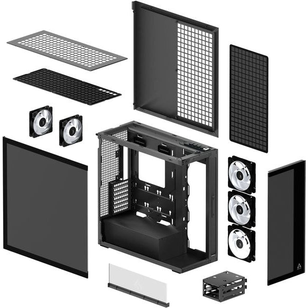 Arctic Cooling PC-Gehäuse ACPCC00015A Black Tinted