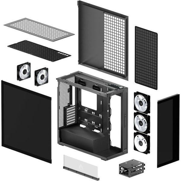 Arctic Cooling PC-Gehäuse ACPCC00018A Black Mirror