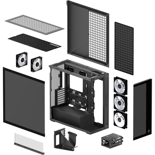 Arctic Cooling PC-Gehäuse ACPCC00016A Black Tinted
