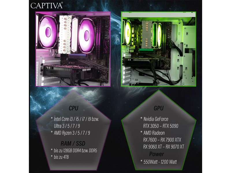 Captiva Gaming PC Advanced Gaming R92-912