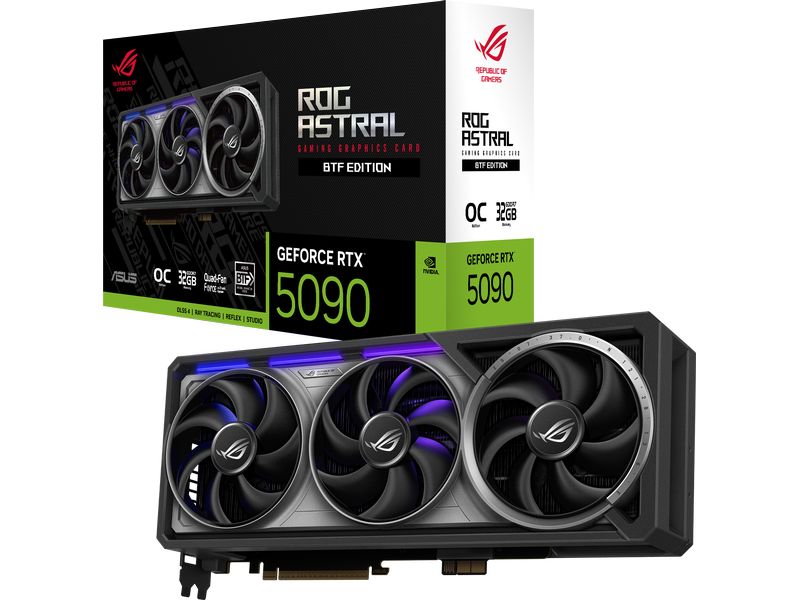 ASUS ROG Grafikkarte ROG Astral GeForce RTX 5090 32GB OC