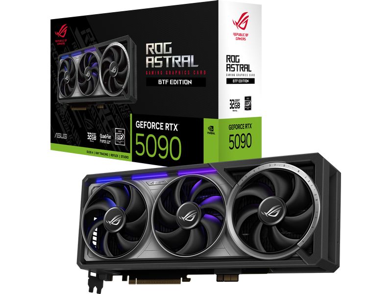 ASUS ROG Grafikkarte ROG Astral GeForce RTX 5090 32GB
