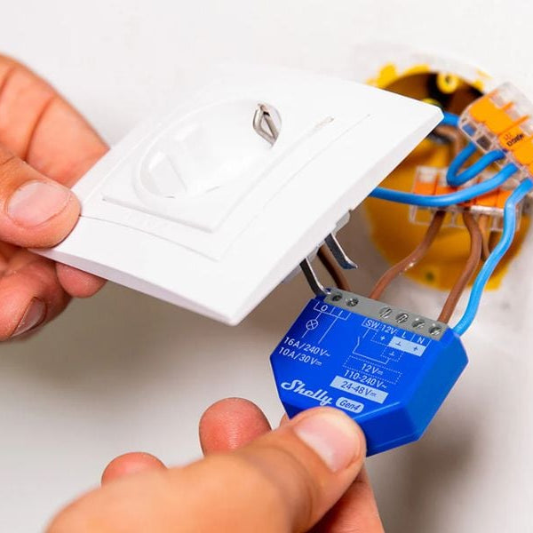 Shelly WLAN-Schaltaktor 1 Gen 4 x 2 Blau