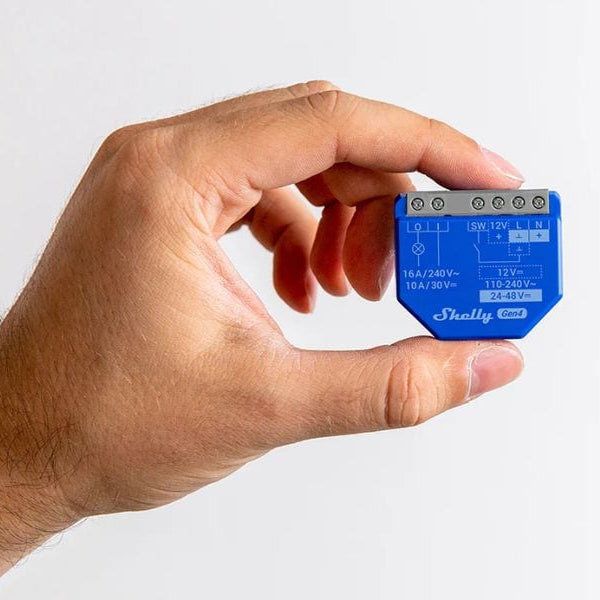 Shelly WLAN-Schaltaktor 1 Gen 4 x 2 Blau