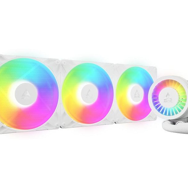 Arctic Cooling Wasserkühlung Liquid Freezer III Pro 420 A-RGB Weiss