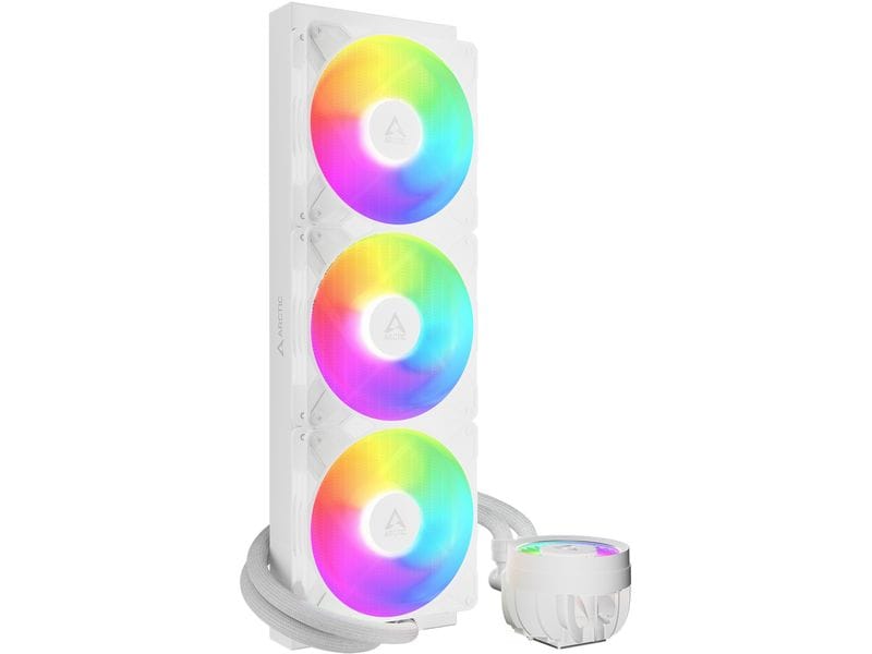 Arctic Cooling Wasserkühlung Liquid Freezer III Pro 420 A-RGB Weiss