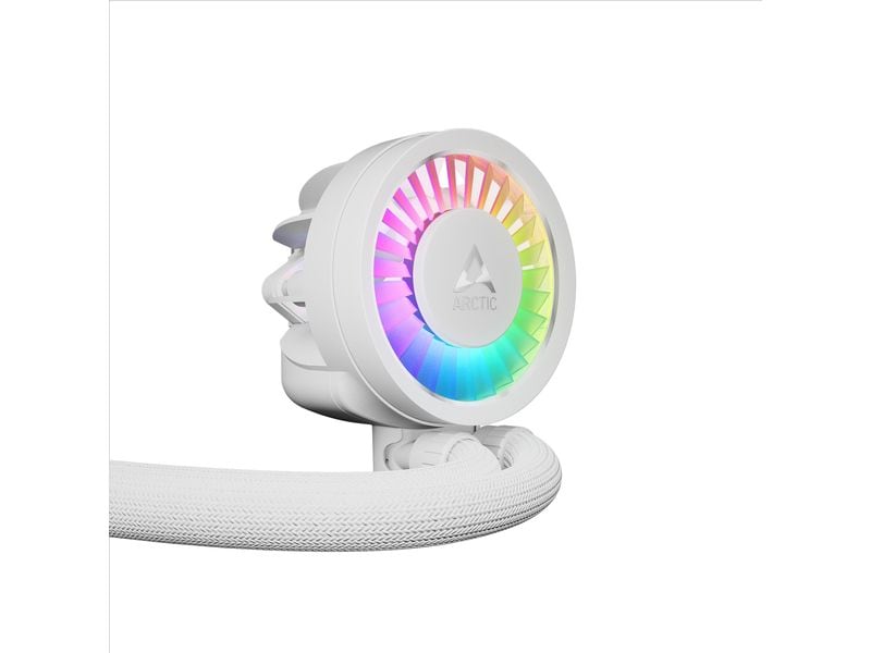 Arctic Cooling Wasserkühlung Liquid Freezer III Pro 420 A-RGB Weiss