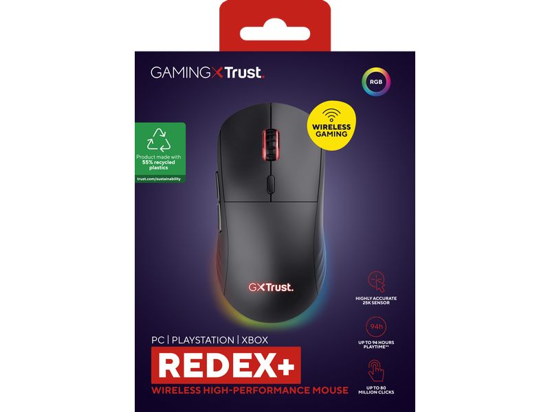 Trust Gaming-Maus GXT 927 Redex+