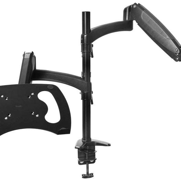 Trust Mara Monitor- & Laptop-Arm bis 16 kg – Schwarz