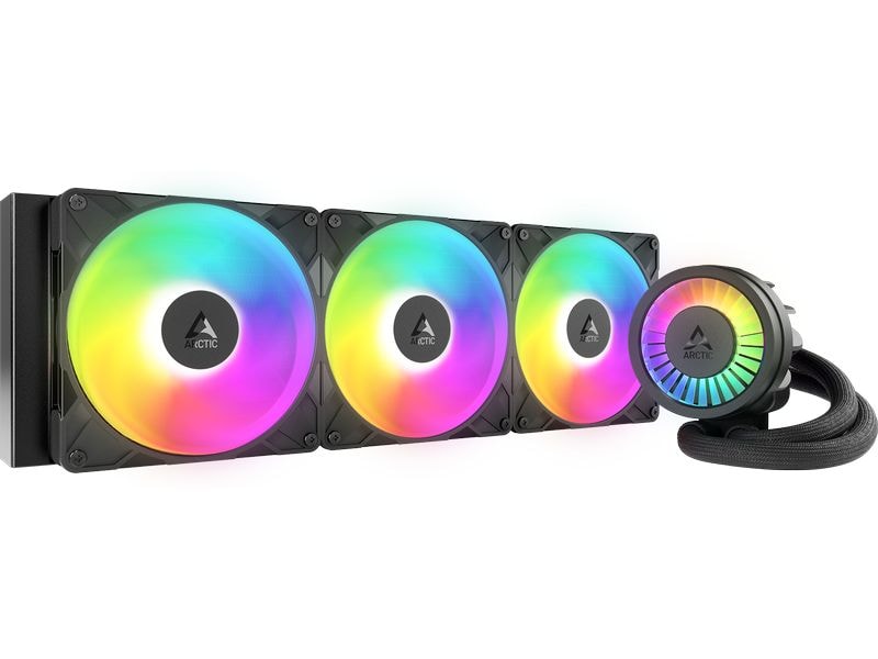 Arctic Cooling Wasserkühlung Liquid Freezer III Pro 420 A-RGB Schwarz