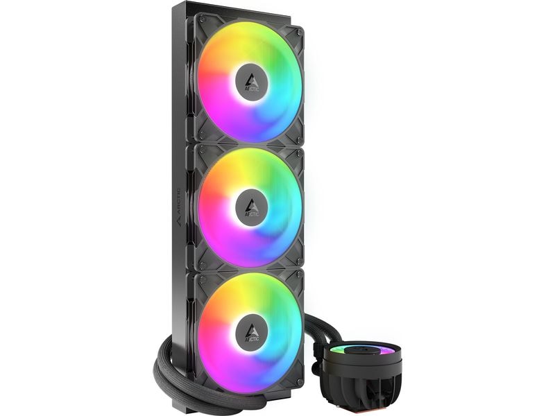 Arctic Cooling Wasserkühlung Liquid Freezer III Pro 420 A-RGB Schwarz