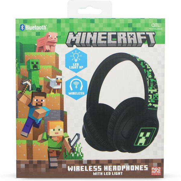 OTL Minecraft LED light up kabellose Kopfhörer