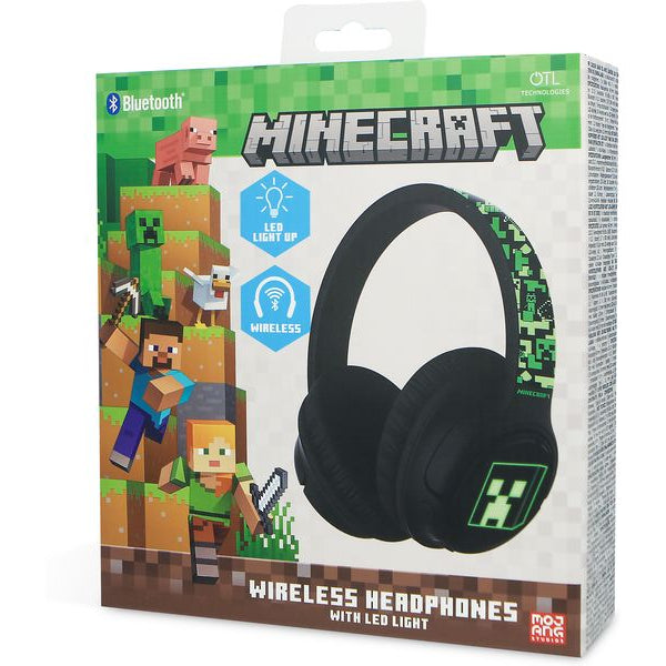 OTL Minecraft LED light up kabellose Kopfhörer