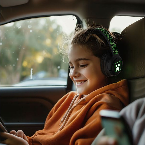 OTL Minecraft LED light up kabellose Kopfhörer