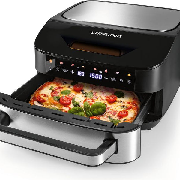 GOURMETmaxx Heissluftfritteuse mit XXL-Garfläche 7 l