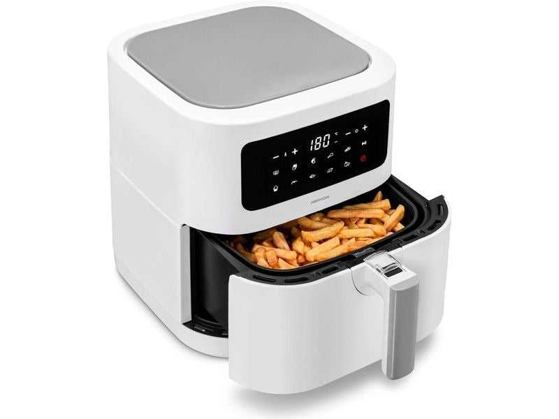 Medion Heissluft-Fritteuse MD 11740 5.2 l, Weiss