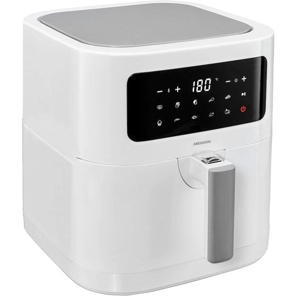 Medion Heissluft-Fritteuse MD 11740 5.2 l, Weiss