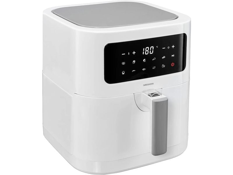 Medion Heissluft-Fritteuse MD 11740 5.2 l, Weiss