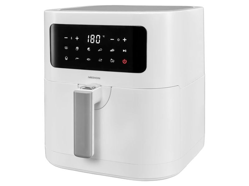 Medion Heissluft-Fritteuse MD 11740 5.2 l, Weiss