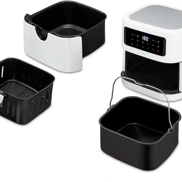 Medion Heissluft-Fritteuse MD 11740 5.2 l, Weiss