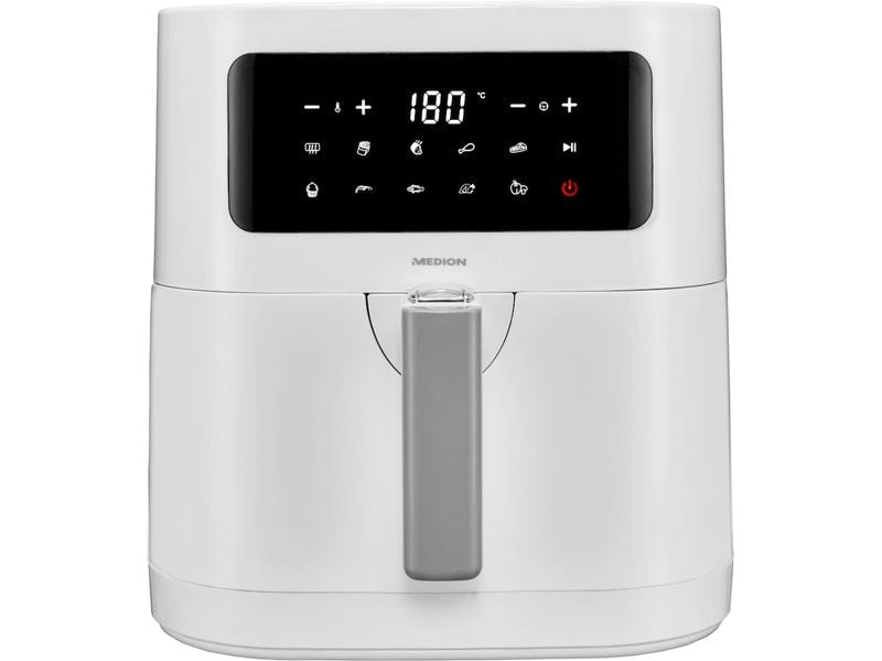 Medion Heissluft-Fritteuse MD 11740 5.2 l, Weiss