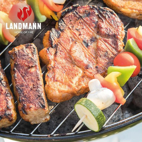 Landmann Holzkohlegrill - 66.5 cm - Schwarz