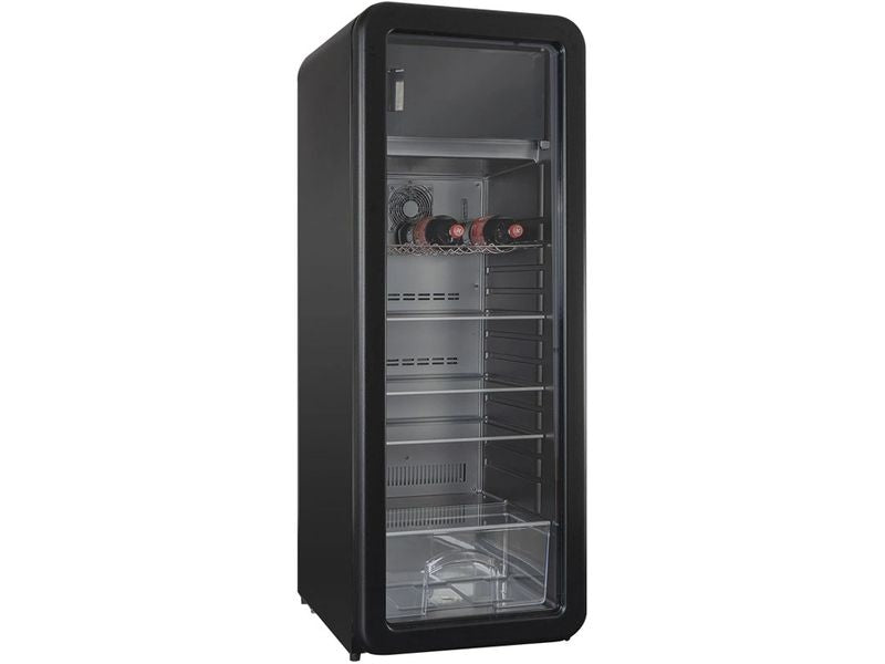 Kibernetik Getränkekühlschrank RKS256 Rechts, Schwarz