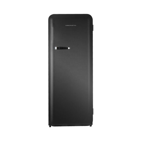Kibernetik Retro Kühlschrank KSG260 Rechts, Schwarz