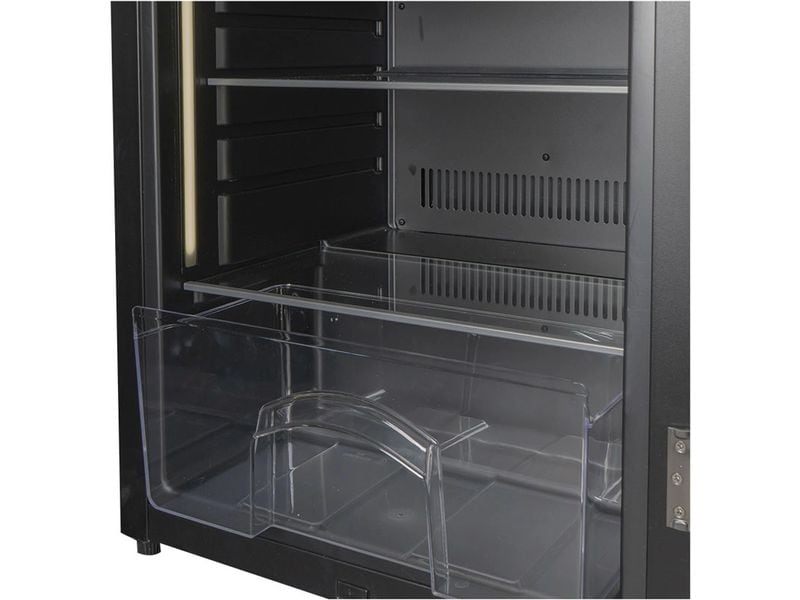 Kibernetik Getränkekühlschrank RKS256 Rechts, Schwarz