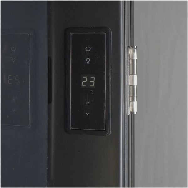 Kibernetik Getränkekühlschrank RKS256 Rechts, Schwarz