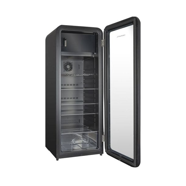 Kibernetik Getränkekühlschrank RKS256 Rechts, Schwarz
