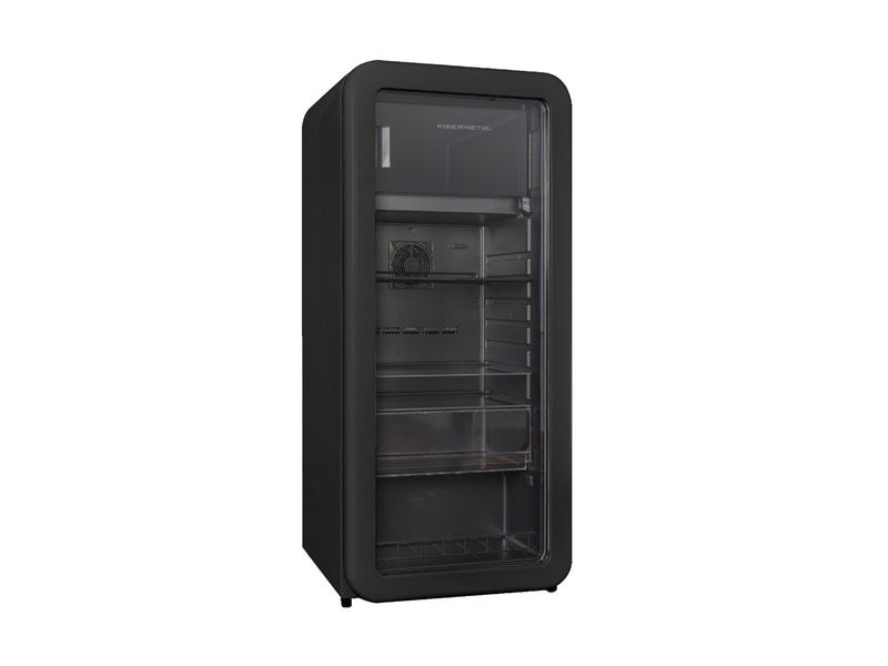 Kibernetik Getränkekühlschrank RKS149 Rechts, Schwarz