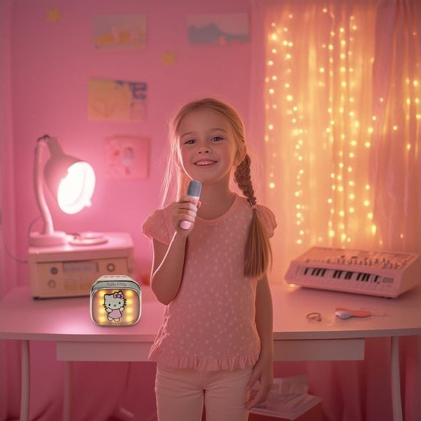 OTL Hello Kitty LED Wireless Karaoke Lautsprecher und Mikrofon