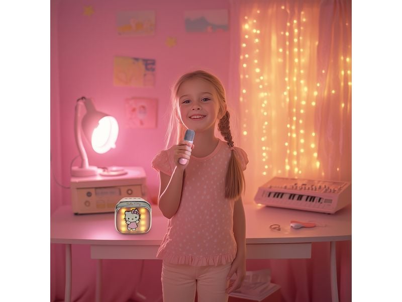 OTL Hello Kitty LED Wireless Karaoke Lautsprecher und Mikrofon