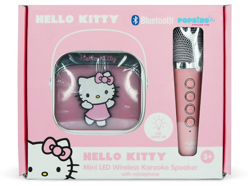OTL Hello Kitty LED Wireless Karaoke Lautsprecher und Mikrofon