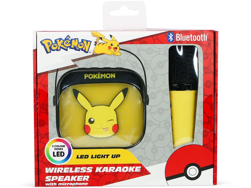 OTL Pokemon LED Wireless Karaoke Lautsprecher und Mikrofon