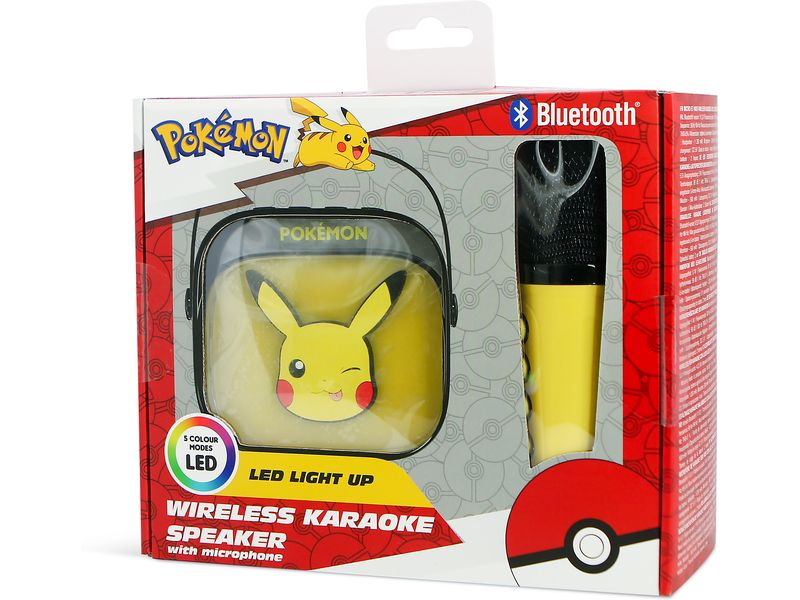 OTL Pokemon LED Wireless Karaoke Lautsprecher und Mikrofon