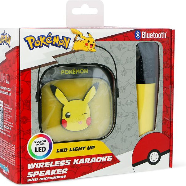 OTL Pokemon LED Wireless Karaoke Lautsprecher und Mikrofon