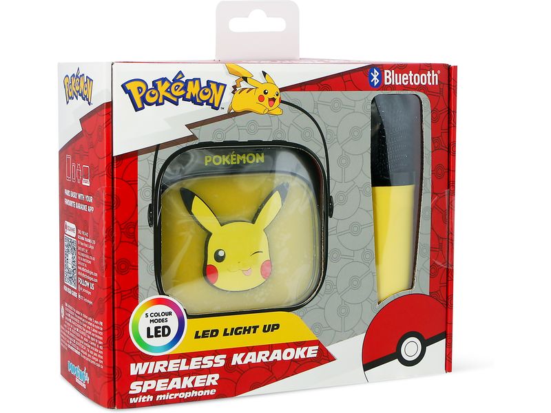 OTL Pokemon LED Wireless Karaoke Lautsprecher und Mikrofon