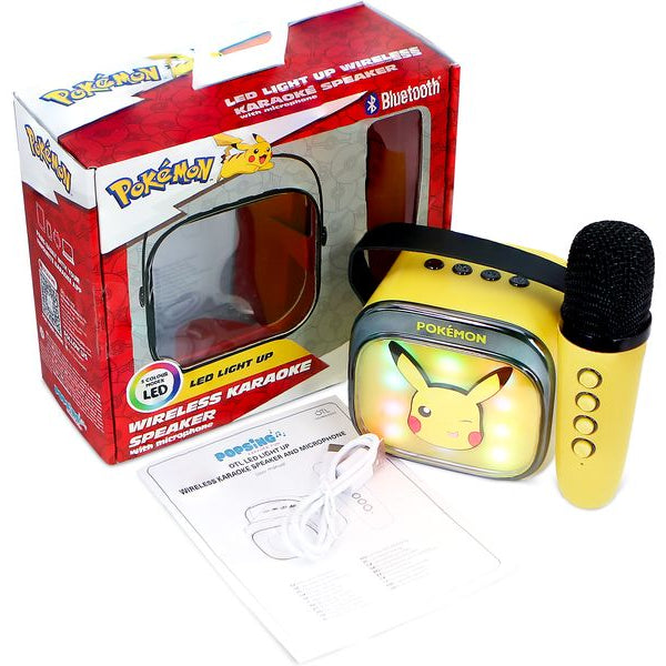 OTL Pokemon LED Wireless Karaoke Lautsprecher und Mikrofon