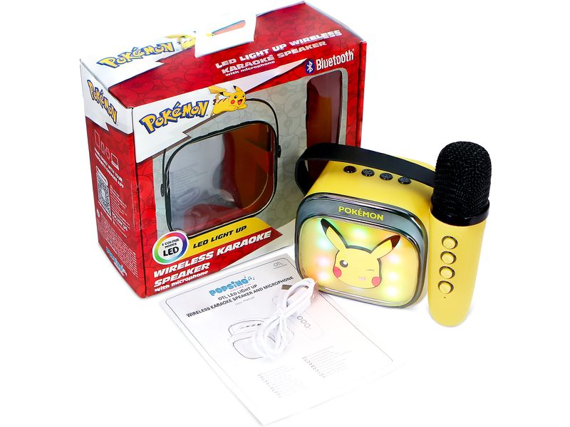OTL Pokemon LED Wireless Karaoke Lautsprecher und Mikrofon