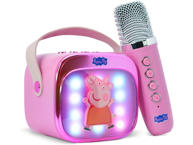 OTL Peppa Pig LED Wireless Karaoke Lautsprecher und Mikrofon