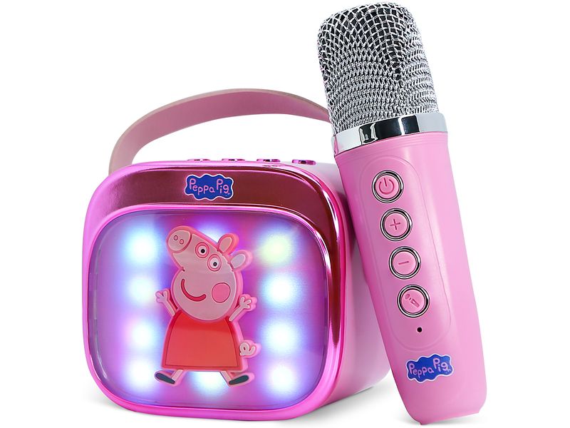 OTL Peppa Pig LED Wireless Karaoke Lautsprecher und Mikrofon