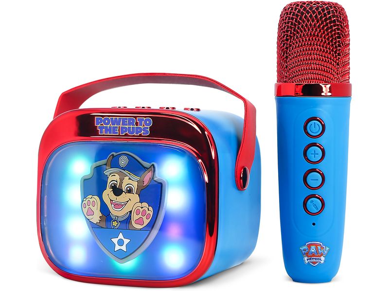 OTL Paw Patrol LED Wireless Karaoke Lautsprecher und Mikrofon