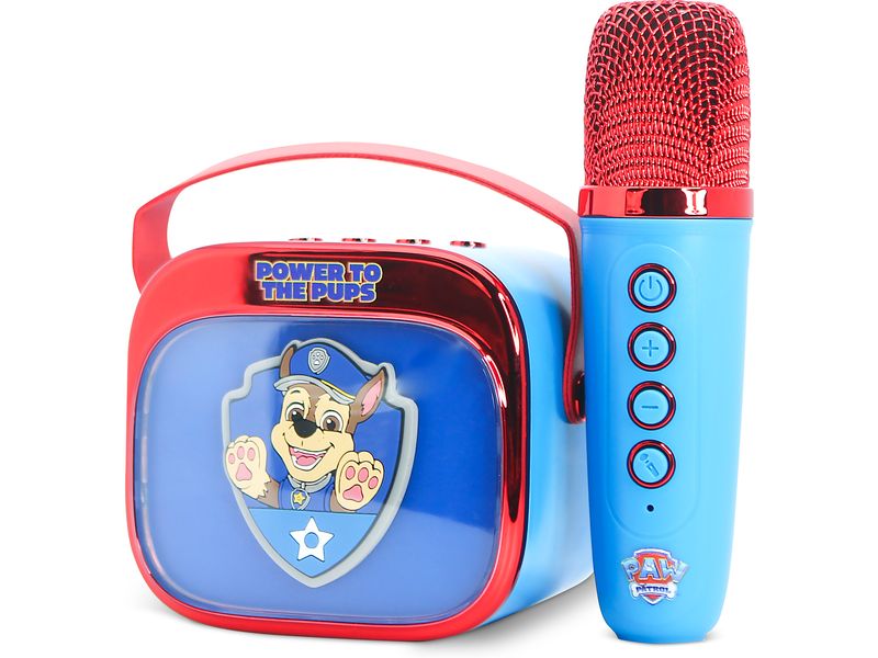 OTL Paw Patrol LED Wireless Karaoke Lautsprecher und Mikrofon