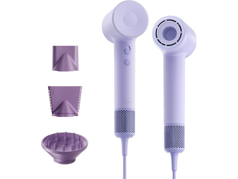 Laifen Haartrockner SE 2, 3 Aufsätze & Magnetanschluss, Flieder