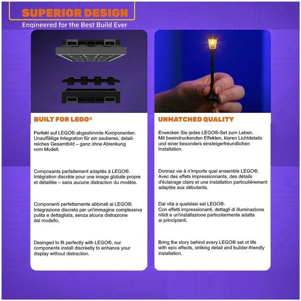 Light My Bricks LED-Licht-Set für LEGO® 76178 Daily Bugle